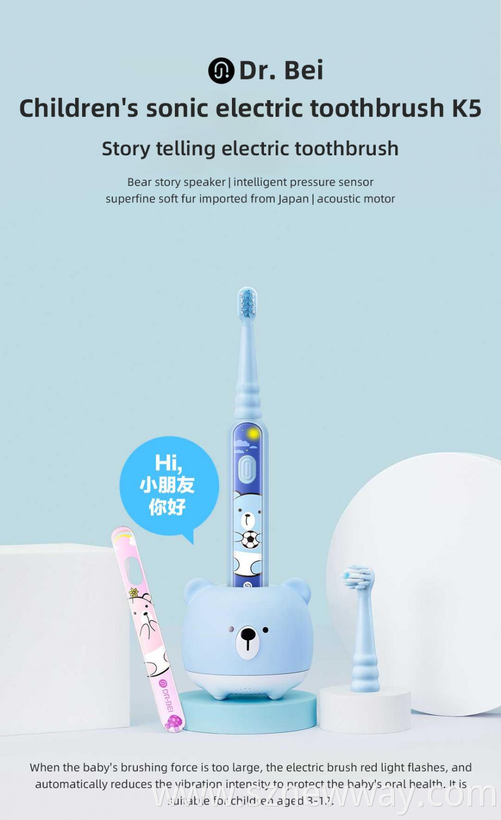 Dr Bei Children S Electric Toothbrush